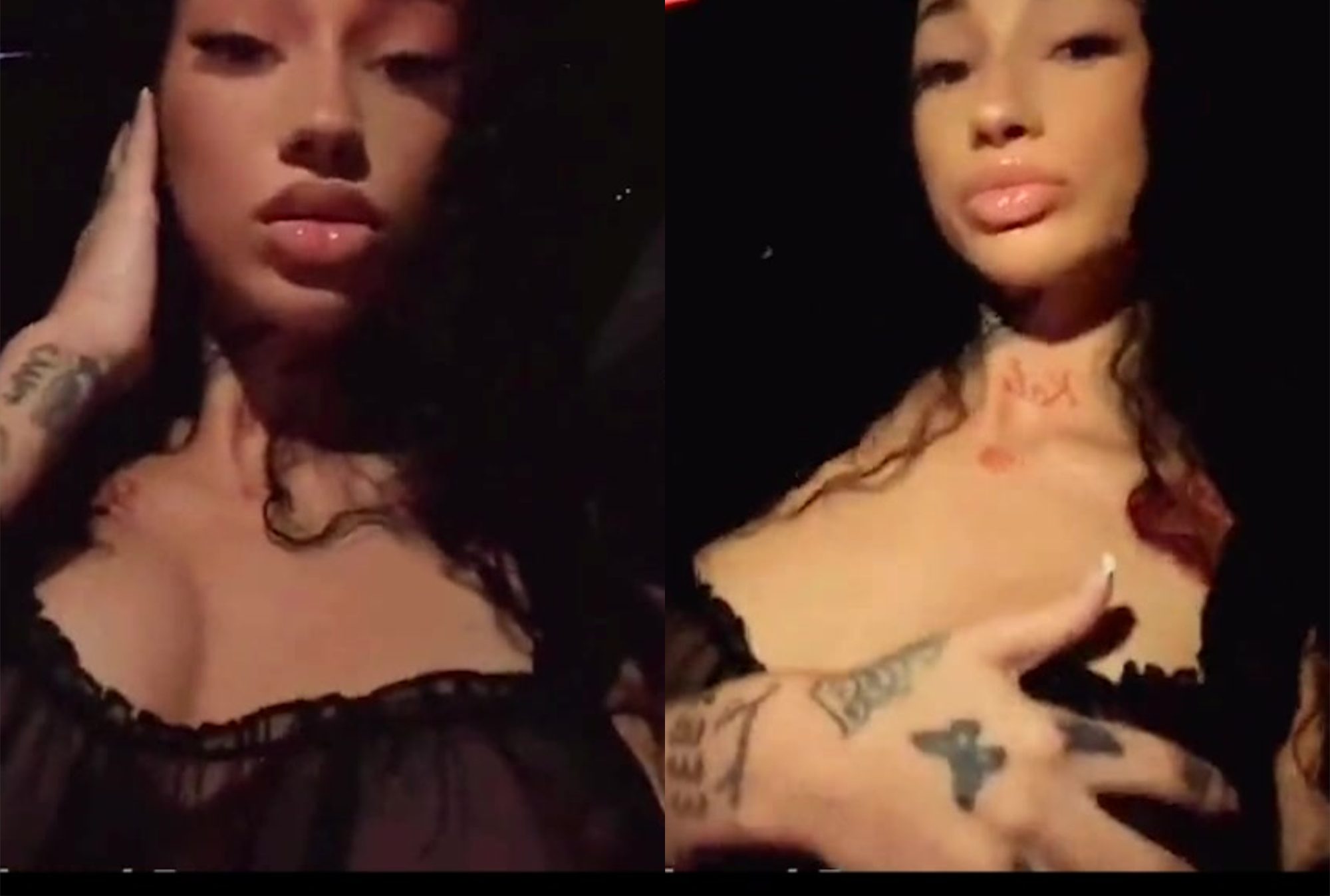 Bhad Bhabie ( Danielle Bregoli ) Nude Nipple Flash – Leaked Video