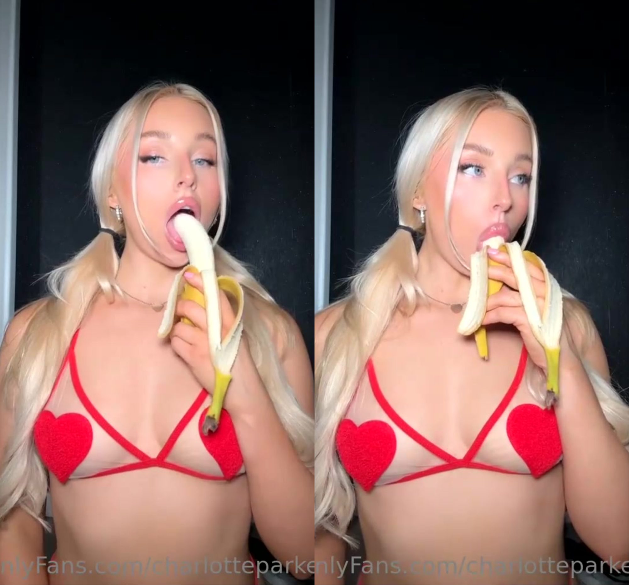 Charlotte Parkes Sucking A Banana Orgasm – OnlyFans Leaks