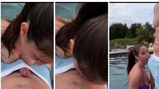 Christina Khalil bg wet pool fun